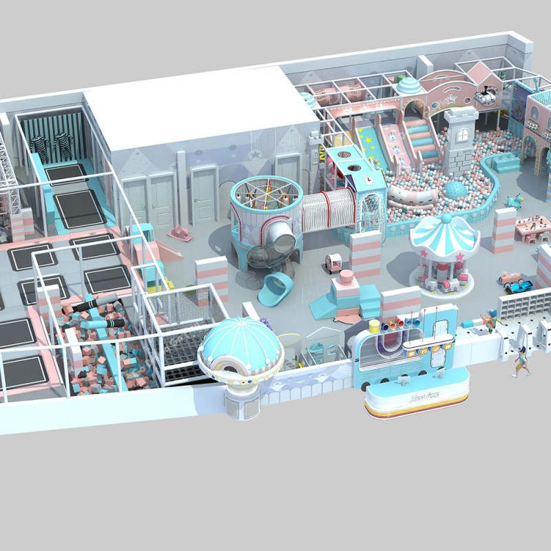 Indoor Playground Manufacturer - New Design Imaginative Play Center