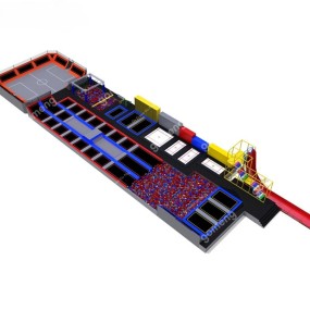 Indoor Playground Equipment Factory - Hot Selling Custom Big Trampoline