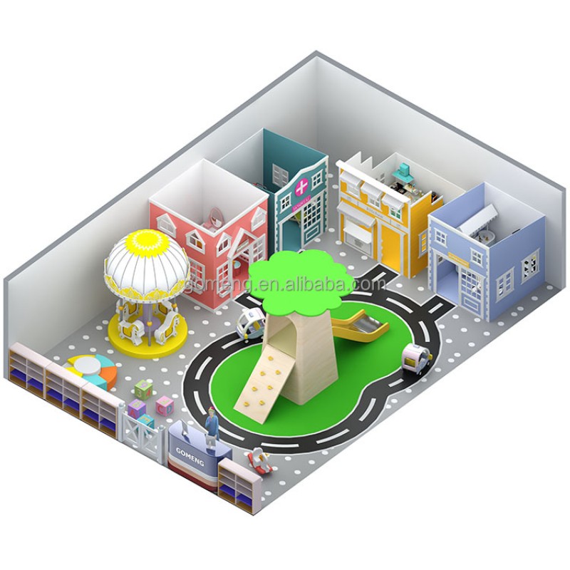 Role Play House Factory - Customized Fun Mini Town Amusement