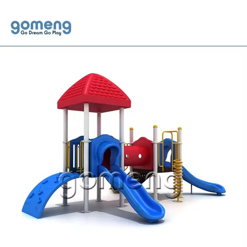 Playground Slide Supplier - Multifunctional Double Layer Hexagon