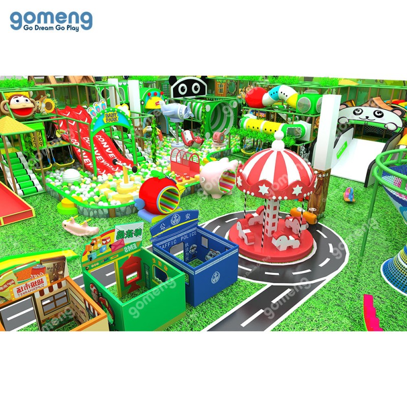 Indoor Playground Supplier - Customized Jungle Gym Forest Adventure