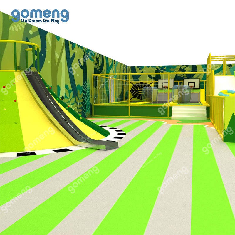 Indoor Playground Factory - Kindergarten Creative Shopping Mall Slide
