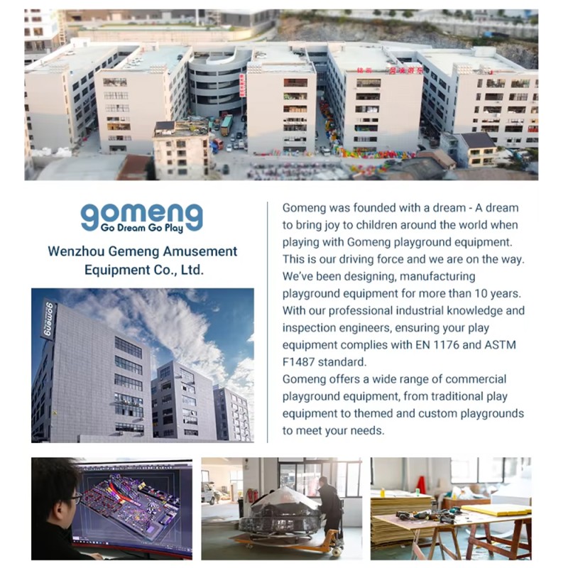 Playground Spinner Manufacturer - Gomeng New Creative Design