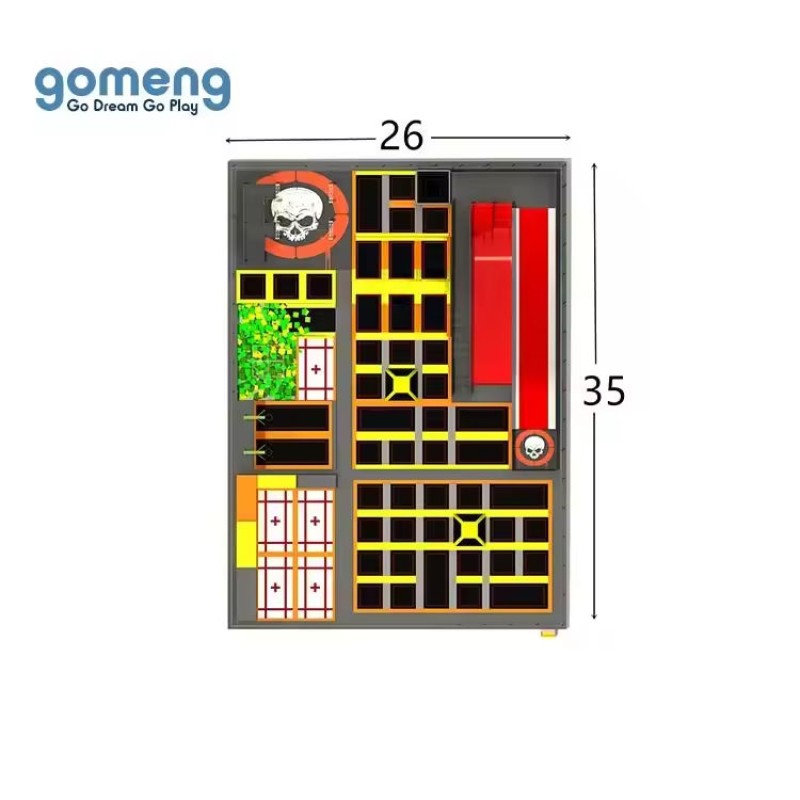 Indoor Playground Set Factory - Wholesale Multiple Styles Trampoline