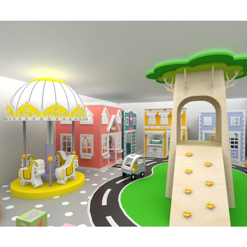 Role Play House Factory - Customized Fun Mini Town Amusement