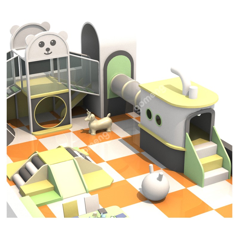 Indoor Playground Equipment Supplier - Slide Climbing Frame Non Toxic