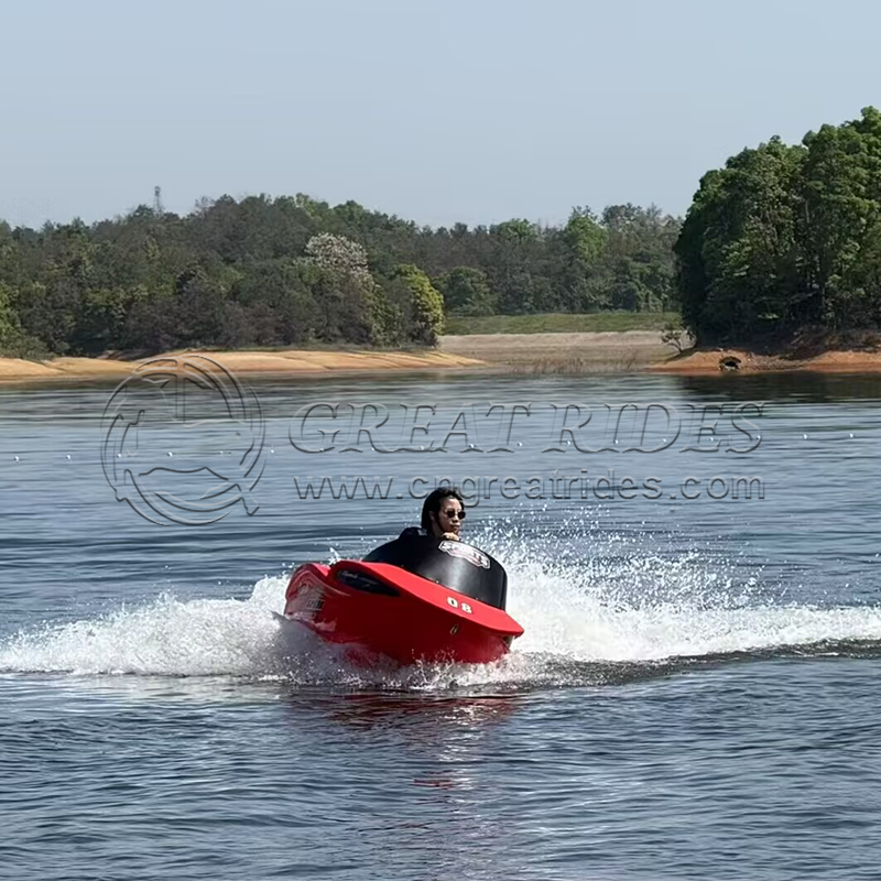 Water Park Supplier - PE Electric Water Kart Boat for Kids