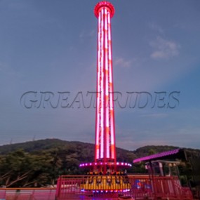 Tower Ride Manufacturer - Outdoor Amusement 22-33 Meters Rotating