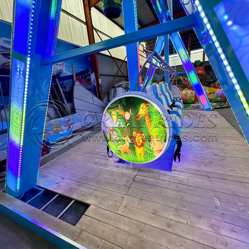 Swinging Ride Factory - Happy Swing Ride Amusement Park Thrill