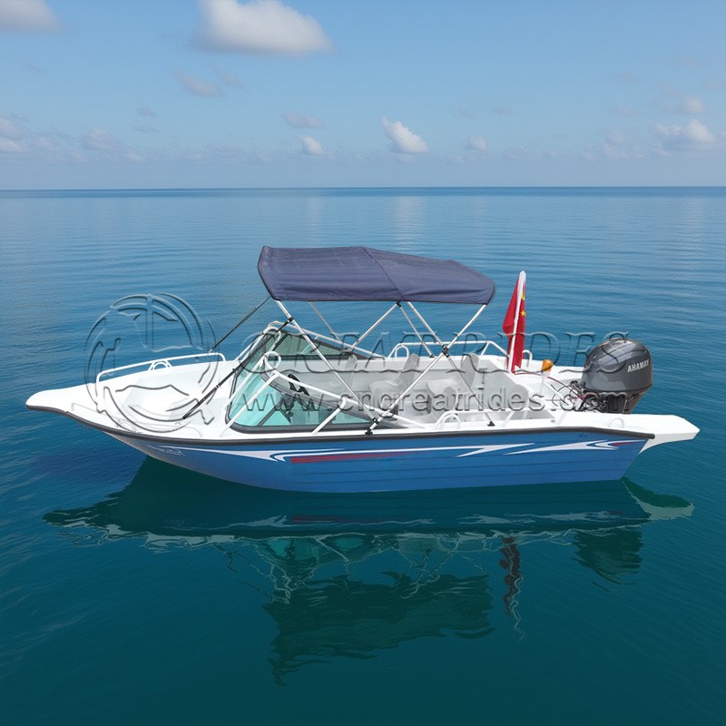 Fishing Boat Supplier - 16ft Aluminum Fishing Boat Open Hull