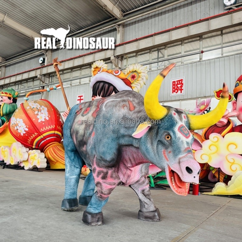 Animatronic Animal Costume Supplier - Kids Interactive Buffalo