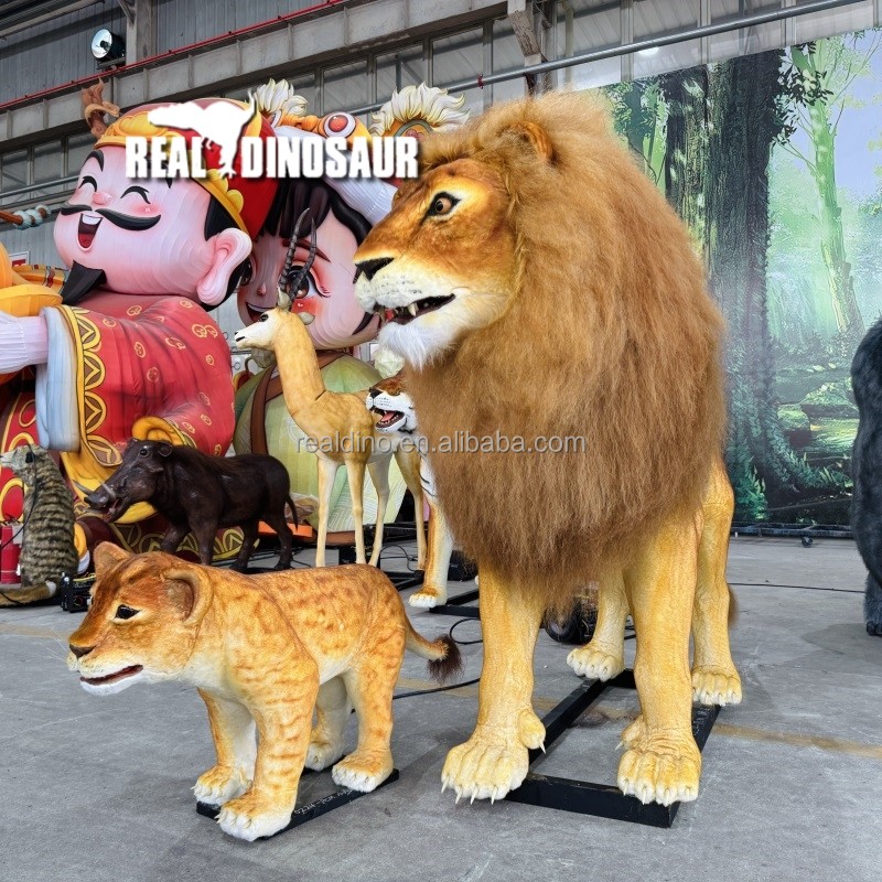 Animatronic Lion Manufacturer - High Simulation Realistic Park Model