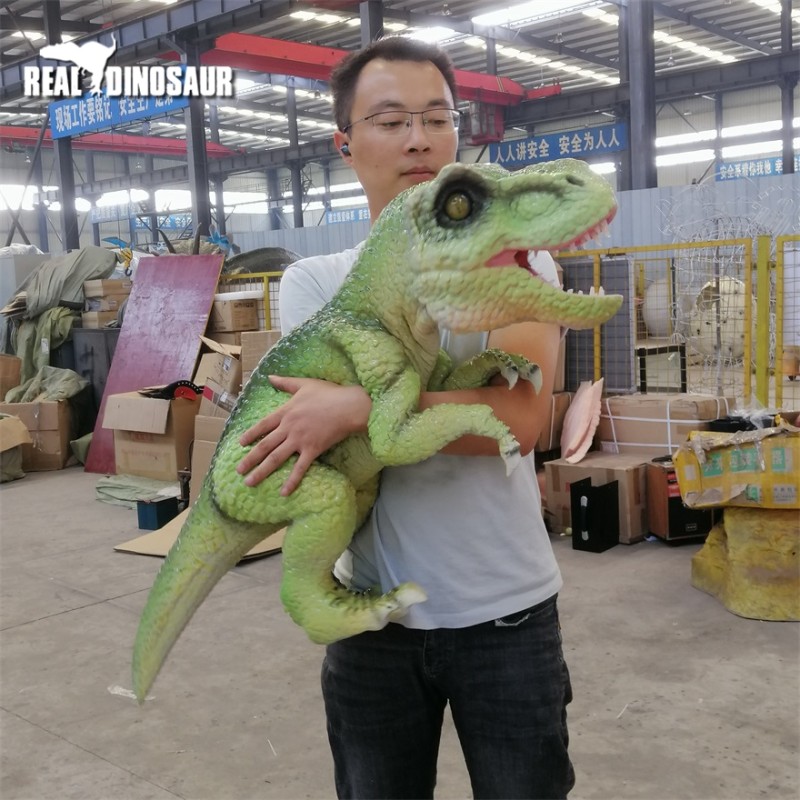 Animatronic Puppet Supplier - Manual Dinosaur Baby Puppet Sale