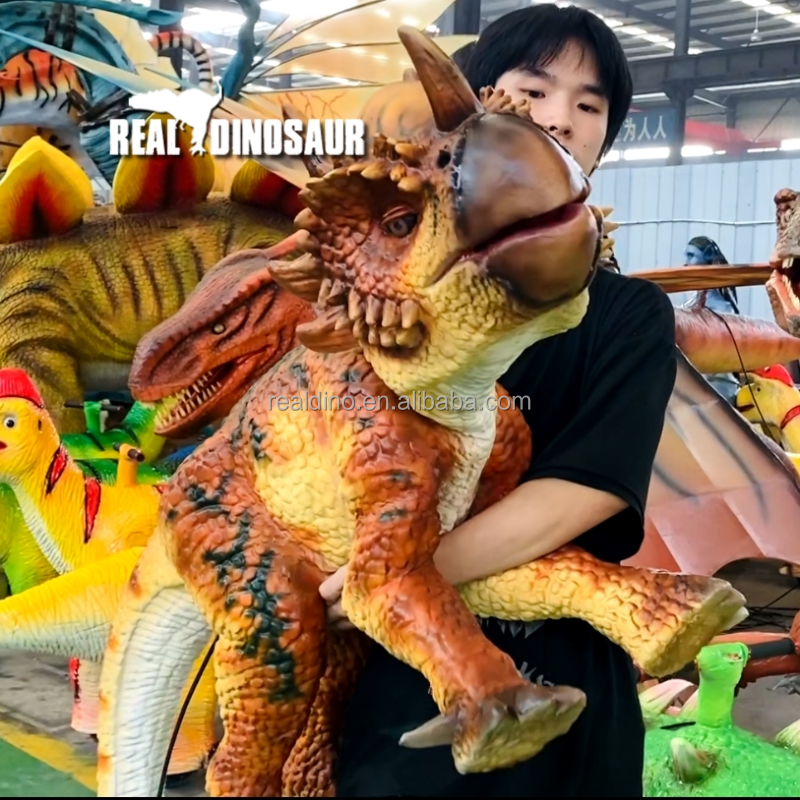 Animatronic Dinosaur Manufacturer - Zigong Interactive Hand Puppet