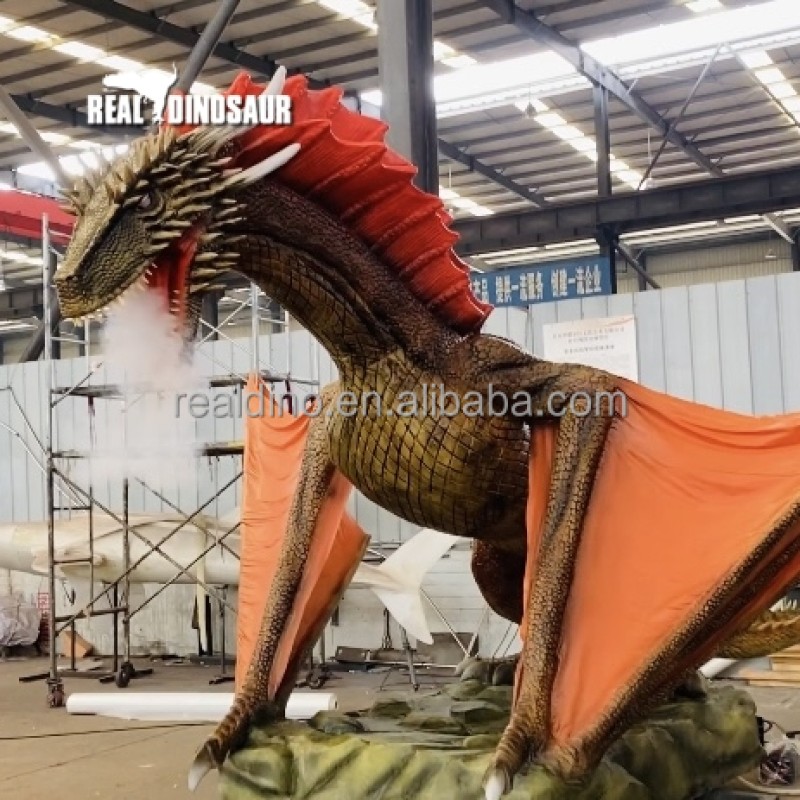 Animatronic Dragon Supplier - Outdoor Theme Western Dragon Exhibitions