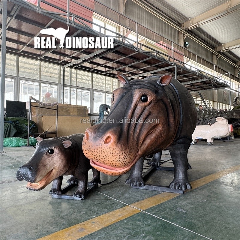 Animatronic Animal Factory - Amusement Park Artificial Hippo