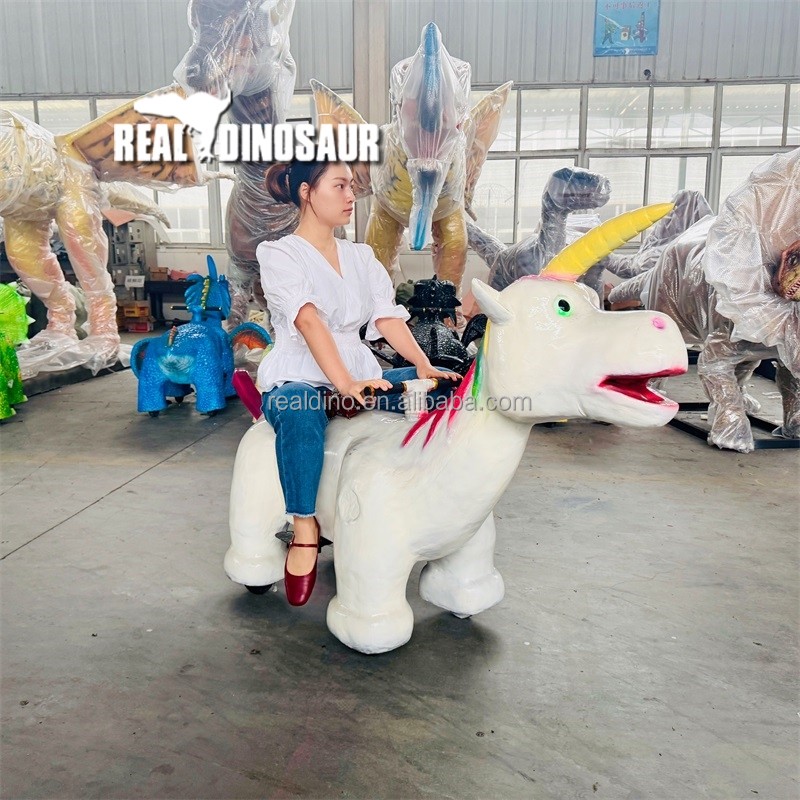 Animal Ride Supplier - Amusement Machine Unicorn Coin Operated
