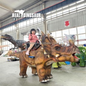 Dinosaur Ride Supplier - Outdoor Mechanical Styracosaurus Ride