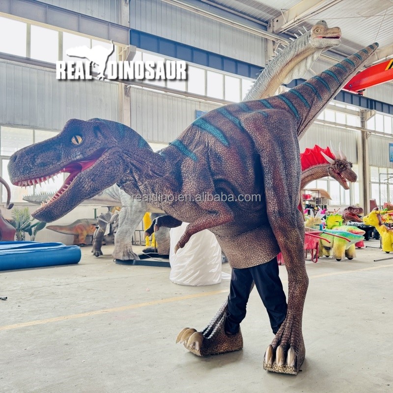 Animatronic Costume Factory - Operator Performing T-Rex Hidden