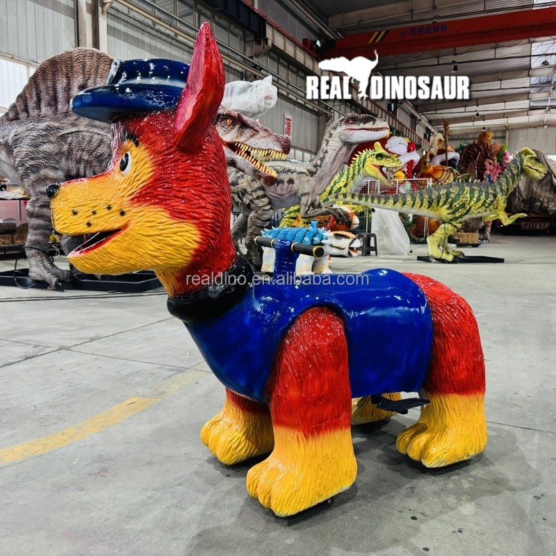 Animal Ride Manufacturer - Interactive Paw Patrol Dinosaur Ride
