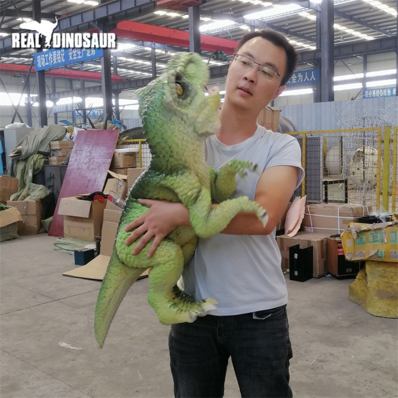 Animatronic Puppet Supplier - Manual Dinosaur Baby Puppet Sale