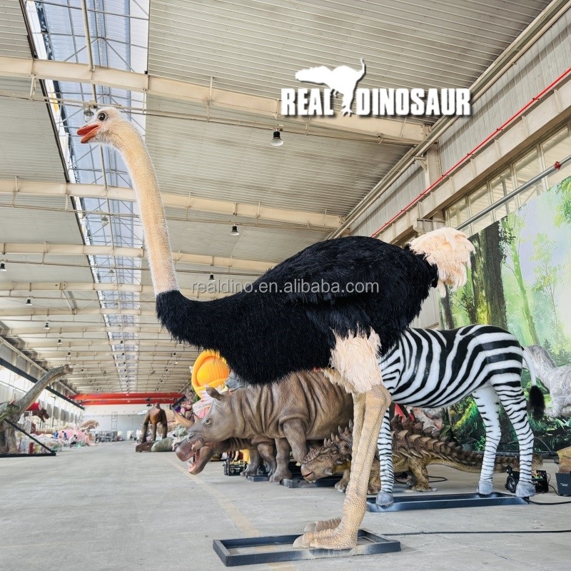Animatronic Animal Factory - Safari Park Custom Ostrich Simulation