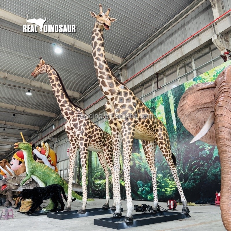Animatronic Giraffe Supplier - High Simulation Zoo Sculpture Model