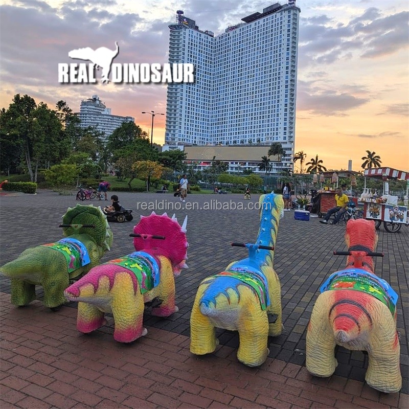 Dinosaur Ride Manufacturer - Kids Scooter Toy Car Playground