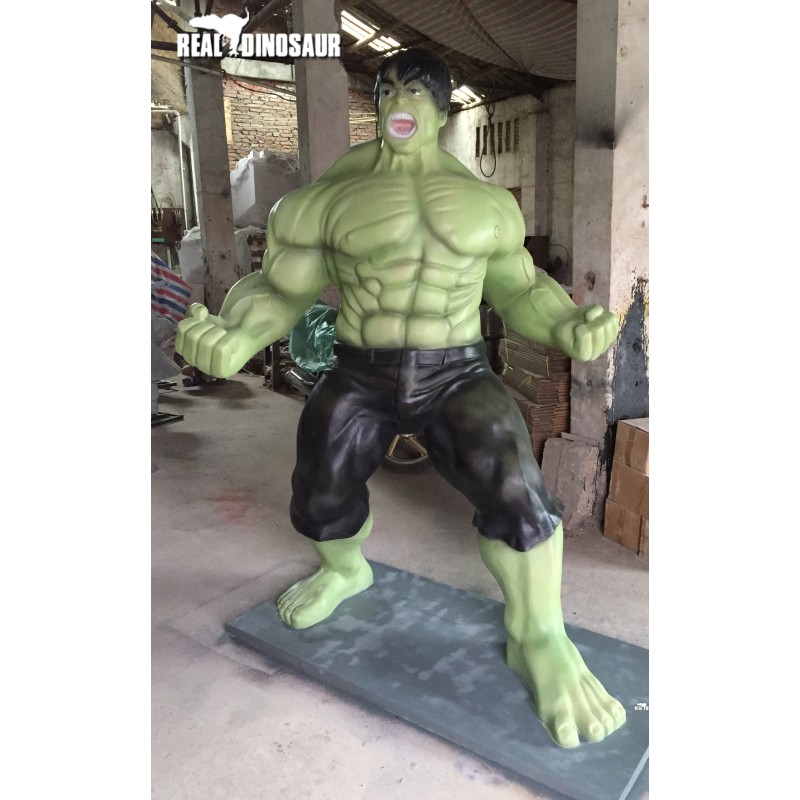Fiberglass Statue Factory - Theme Park 3D Movie Heroes Sale