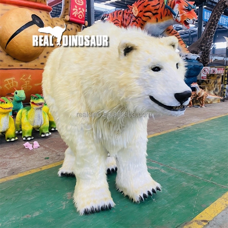 Animal Costume Factory - Four Legs Walking Polar Bear Realistic