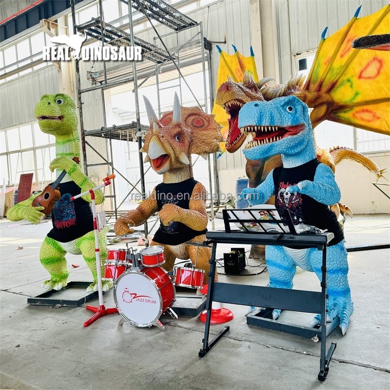Animatronic Dinosaur Manufacturer - Customized Cartoon Band Music