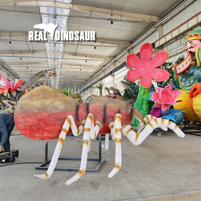 Animatronic Spider Supplier - Halloween Handmade Simulation Animal