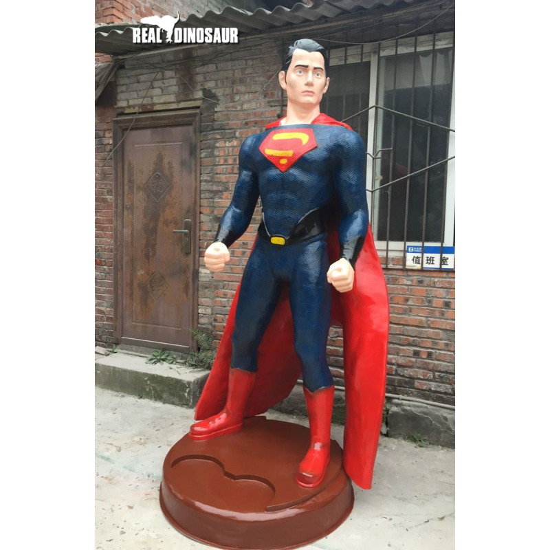 Fiberglass Statue Factory - Theme Park 3D Movie Heroes Sale