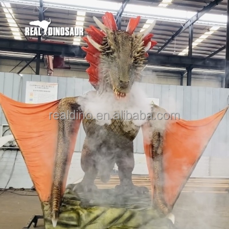 Animatronic Dragon Supplier - Outdoor Theme Western Dragon Exhibitions