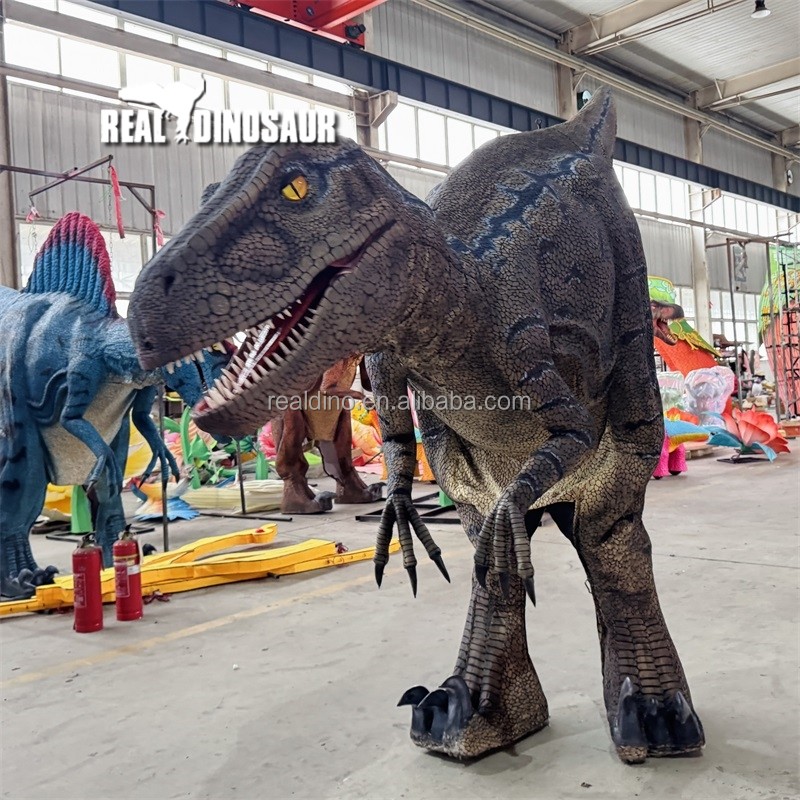 Animatronic Dinosaur Costume Manufacturer - Dark Color Walking Realistic