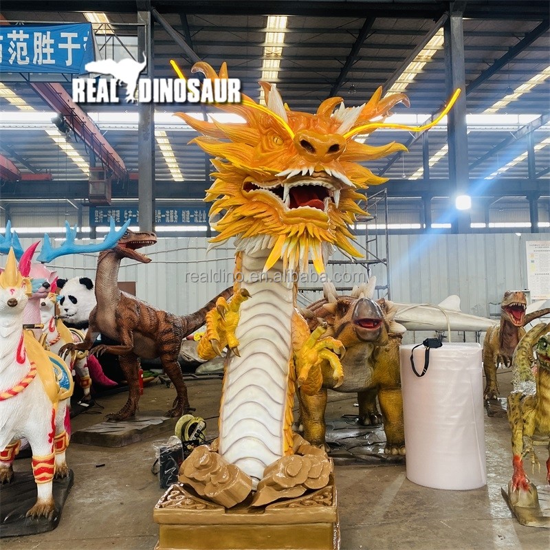 Animatronic Dragon Supplier - New Model Attractive Amusement Head