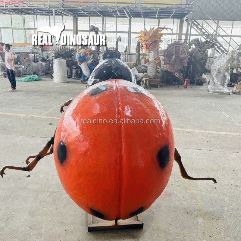 Animatronic Insect Supplier - Theme Park Ladybird Robotic Sculpture