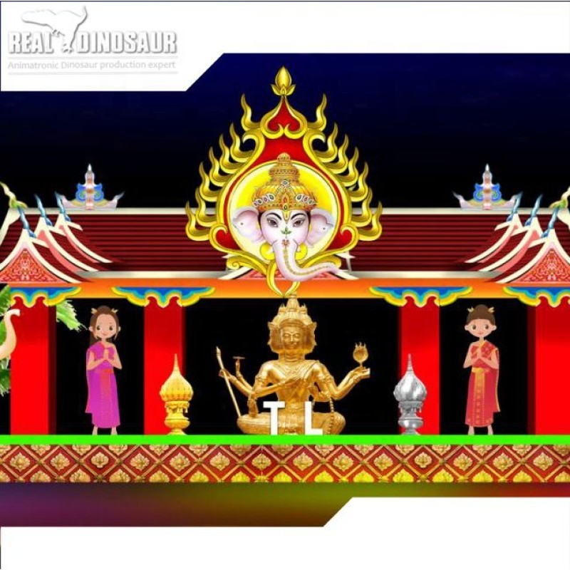 Park Decoration Factory - Amusement Colorful Led Lights Sale