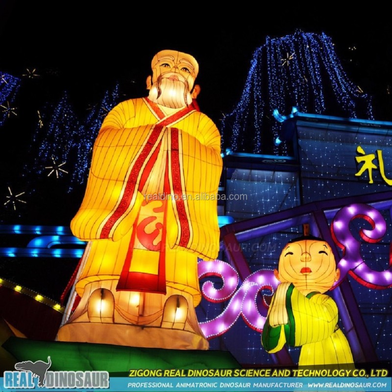 Festival Lantern Supplier - Fabric Surface Outdoor Chinese Lantern