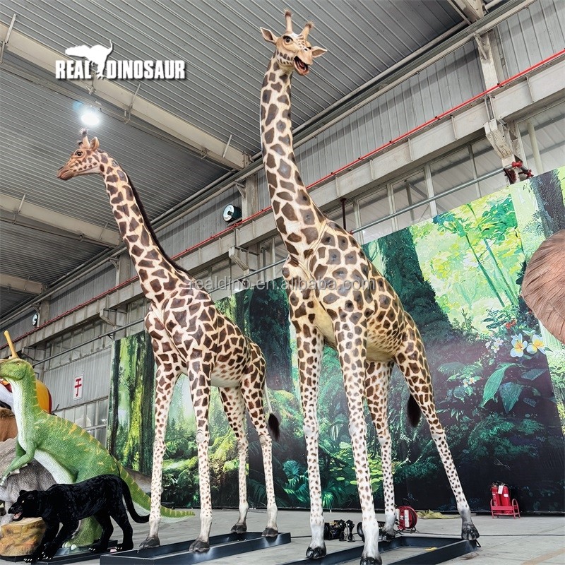 Animatronic Giraffe Supplier - High Simulation Zoo Sculpture Model