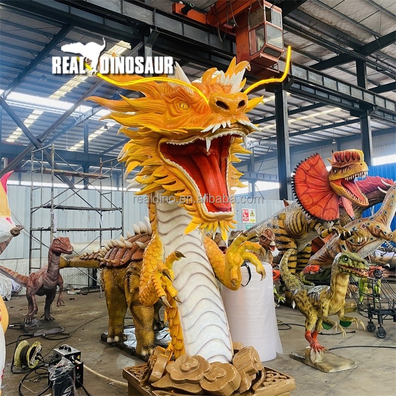 Animatronic Dragon Supplier - New Model Attractive Amusement Head
