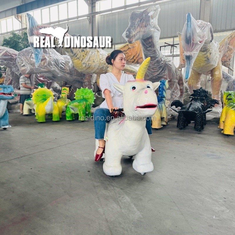 Animal Ride Supplier - Amusement Machine Unicorn Coin Operated