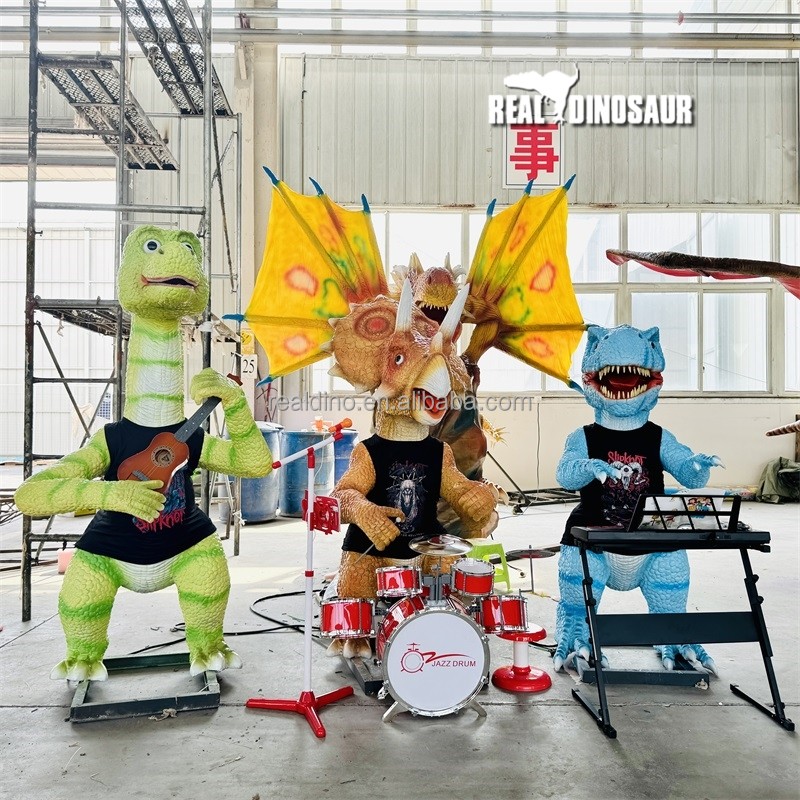 Animatronic Dinosaur Manufacturer - Customized Cartoon Band Music