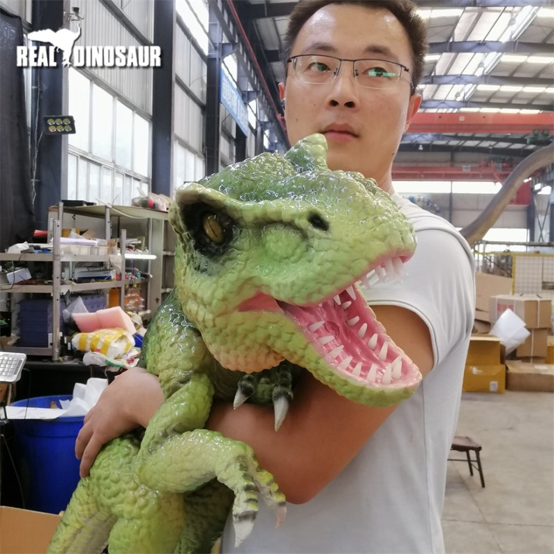 Animatronic Puppet Supplier - Manual Dinosaur Baby Puppet Sale