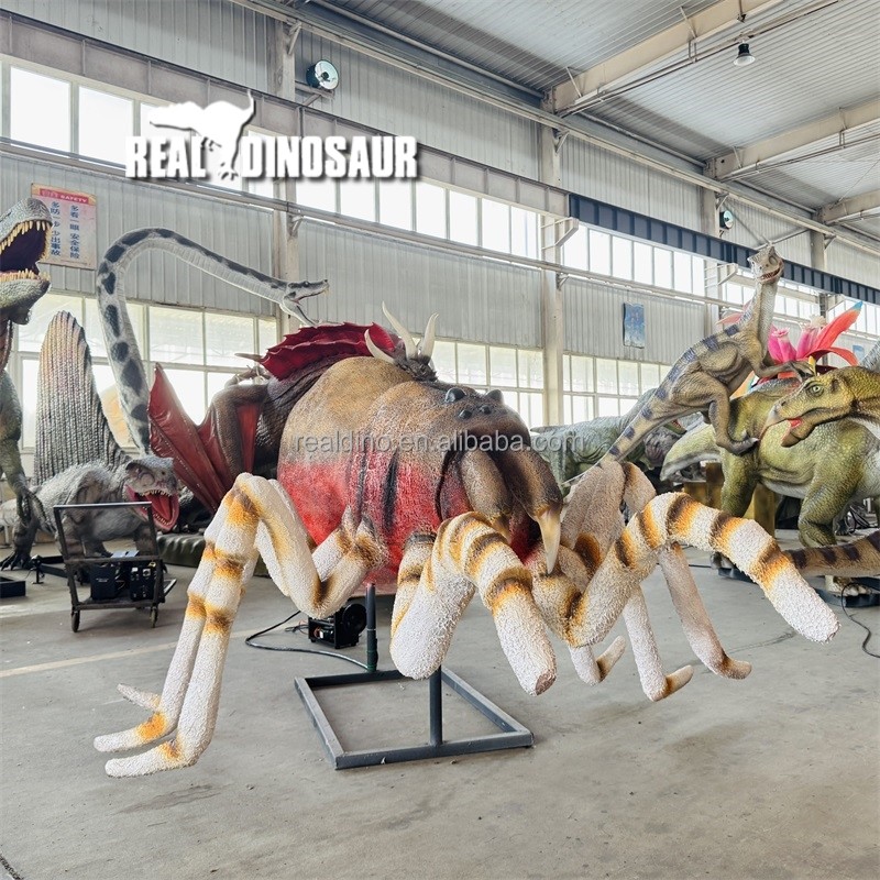 Animatronic Spider Supplier - Halloween Handmade Simulation Animal