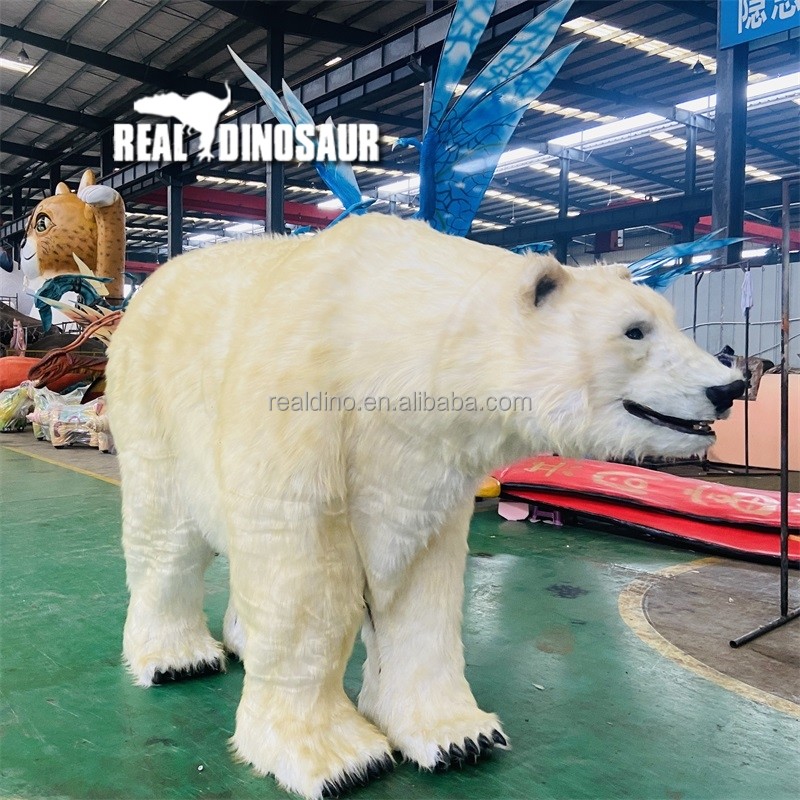 Animal Costume Factory - Four Legs Walking Polar Bear Realistic