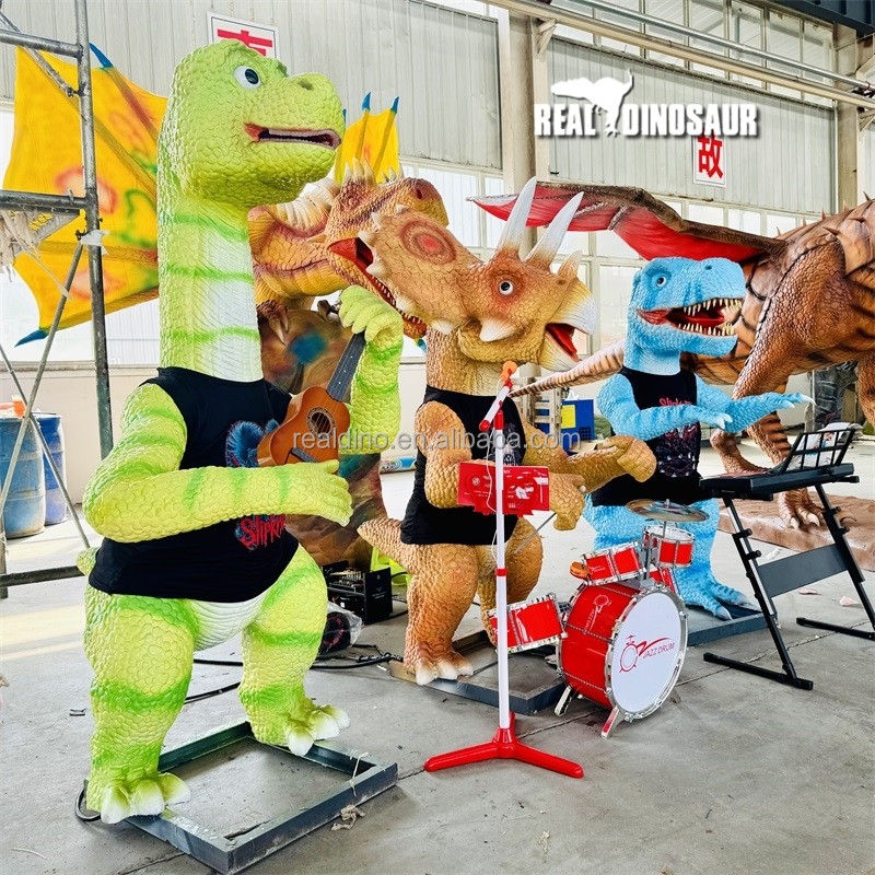 Animatronic Dinosaur Manufacturer - Customized Cartoon Band Music