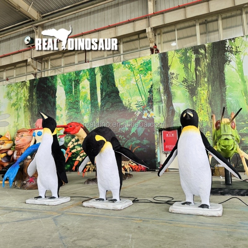 Animatronic Penguin Manufacturer - Amusement Park Real-Size Models