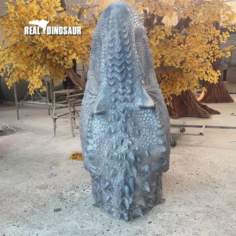 Fiberglass Dinosaur Factory - 3D Model Realistic Head Fossil