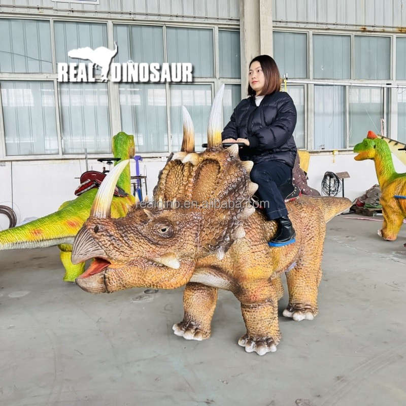 Dinosaur Ride Supplier - Outdoor Mechanical Styracosaurus Ride
